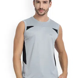 FTX Pack Of 3 Colourblocked Dry-Fit Round Neck Gym Vests 709-1_709-10_709-12-S image 3