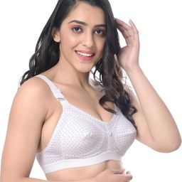 Samvar Multi Cotton Non-Wired Non Padded Minimizer Bra-picture-10