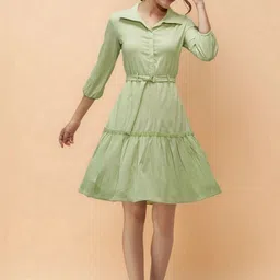 all about you Crepe A-Line Dress-picture-58