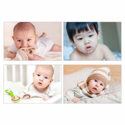 WENS HD Digital Baby Posters Pack of 4 - Multicolour-picture-40