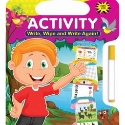 Dreamland Publications Write & Wipe Book Activity Book - English-image-58