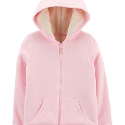 carter's Carter'sZip-Up Warm Fleece Hoodie - Pink-picture-14