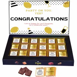 Expelite Congratulations Chocolate Gift Box - 300gm-image-14