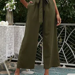 StyleCast Women Solid Parallel Trousers-image-90