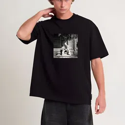 Stitchmeashirt Men Printed Drop-Shoulder Sleeves Activchill T-shirt-picture-22