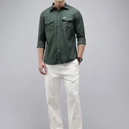 U.S. Polo Assn. Denim Co. Pure Cotton Casual Shirt image 3