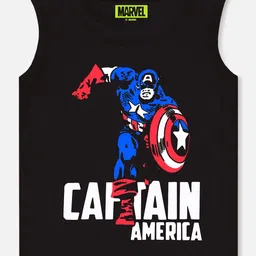 Marvel by Miss and Chief Boys 3 Avengers Printed Applique T-shirt image 2