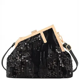 StyleCast Embellished PU Structured Sling Bag image 3
