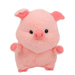 DukieKooky Kids Cute & Adorable Pig Plush Polyfill Soft Toy - 26 CM-image-87