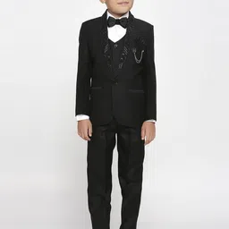 YK Infant Boys 5-Pcs Cotton Satin Suits-image-34