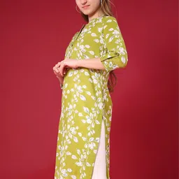 V-Mart Women Floral Printed Thread Work Kurta image 4