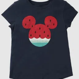 GAP Girls Graphic Crew Neck Pure Cotton T-shirt-picture-11