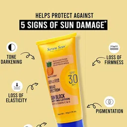 Seven Seas Set Of 2 Dust Clear Anti Dust Gel -45 g & Facial Cleanser Sunscreen-50 g image 3