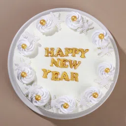 Happy New Year Celebrations Cake image 3