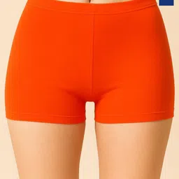 HIRRUX Women Pack of 2 Slim Fit Mid-Rise Cycling Cotton Sports Shorts-picture-27