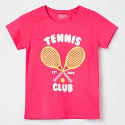 Fame Forever by Lifestyle Girls Typography Printed Applique T-shirt-picture-58