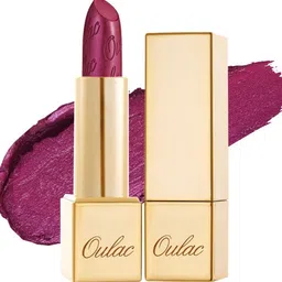 Oulac Metallic Shine Long Lasting Lipstick With Vitamin E - 4.3 g- Sugar Plum 04-picture-28