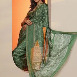 Libas Woven Design Bandhani Handloom Saree-picture-17