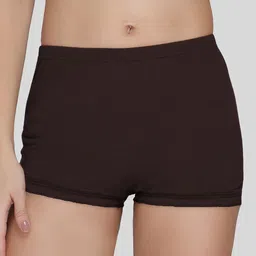 AMUL COMFY Women Pack Of 5 Pure Cotton Boy Short Briefs - AC-PLBLOOMIE-MULTI-S-5PC image 2