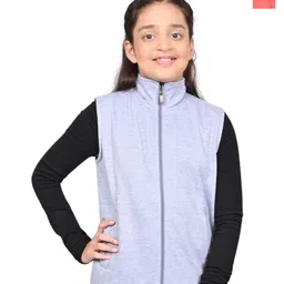 BAESD Girls Fleece Lightweight Open Front Jacket-picture-22