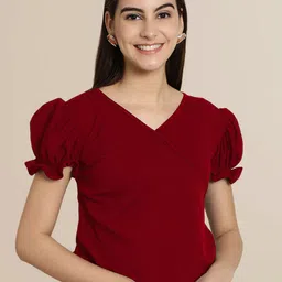 Tromko Puff Sleeve Top image 5