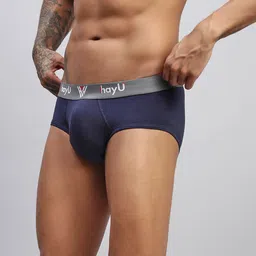HAYU Pack Of 2 Mid-Rise Hipster Briefs HUBF_005_BUDRB_S_2PC image 5