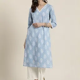 Wawlooks Ethnic Motifs Printed Kurta-picture-21