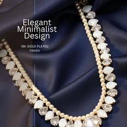 DressBerry Diamond & Cubic Zirconia Crystal-Studded Jewellery Set image 4