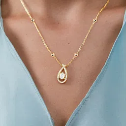 AIKA BY MINUTIAE Brass Gold-Plated Handcrafted Necklace-image-83