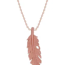 Utkarsh Feather Shaped Pendants with Chains-picture-28