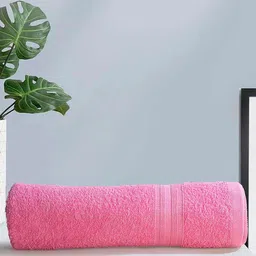 LacyLook Pink & Pink 1 Cotton 400 GSM Bath Towel image 5