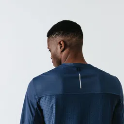 kalenji Men's Running Breathable and Ventilated T-Shirt Dry+ Breath - slate blue image 5