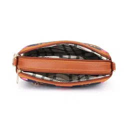 SHAMRIZ Floral Printed PU Sling Bag image 2