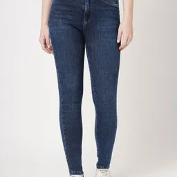 Kraus Jeans Women Skinny Fit High-Rise Light Fade Jeans-picture-24
