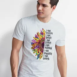 Seekbuylove Men Printed Bio Finish T-shirt image 2