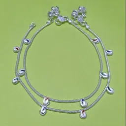 AamNa Enterprises Silver-Plated Anklet image 3