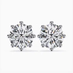 VALANOVA BIS Hallmark 18K Gold Diamond Studded Earrings 2.75 gm-picture-14