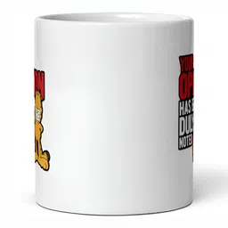 Mr UVD White Ceramic Cup image 2
