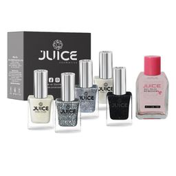 JUICE Set of 5 One Coat Nail Polishes with Nail Polish Remover-picture-9