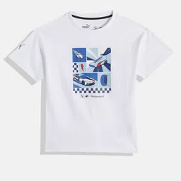 PUMA Motorsport Kids BMW Motorsport Printed Pure Cotton T-shirt-image-49