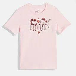 Puma Kids Brand Logo Printed Pure Cotton Essentials Mix Match T-shirt-image-26