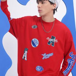 Aeropostale Men Printed Relaxed Fit Sweatshirt-picture-40