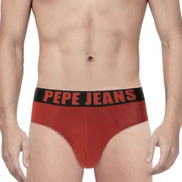 Pepe Jeans Men Maroon Solid Briefs 8904311302438-picture-26
