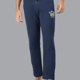 U.S. Polo Assn. Men Navy Blue Solid Straight Fit Lounge Pants-picture-37
