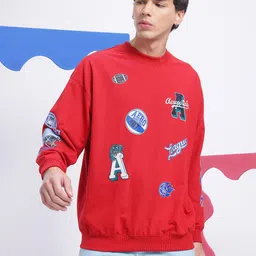 Aeropostale Men Printed Relaxed Fit Sweatshirt image 5