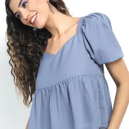 Tokyo Talkies Sweetheart Neck Top image 3