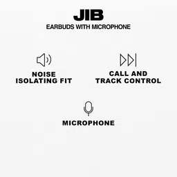 Skullcandy Black Jib Headset With mic image 2