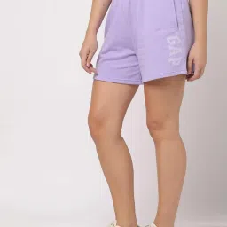 GAP Purple Printed Shorts image 1