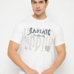 Duke White Slim Fit Printed T-Shirt-picture-40