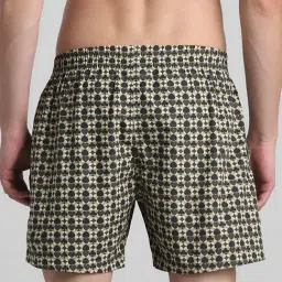 Jack & Jones Green Cotton Regular Fit Printed Boxers image 2